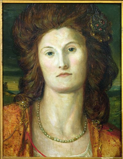 Retrato de Lady Ashburton (f.1857) de George Frederick Watts